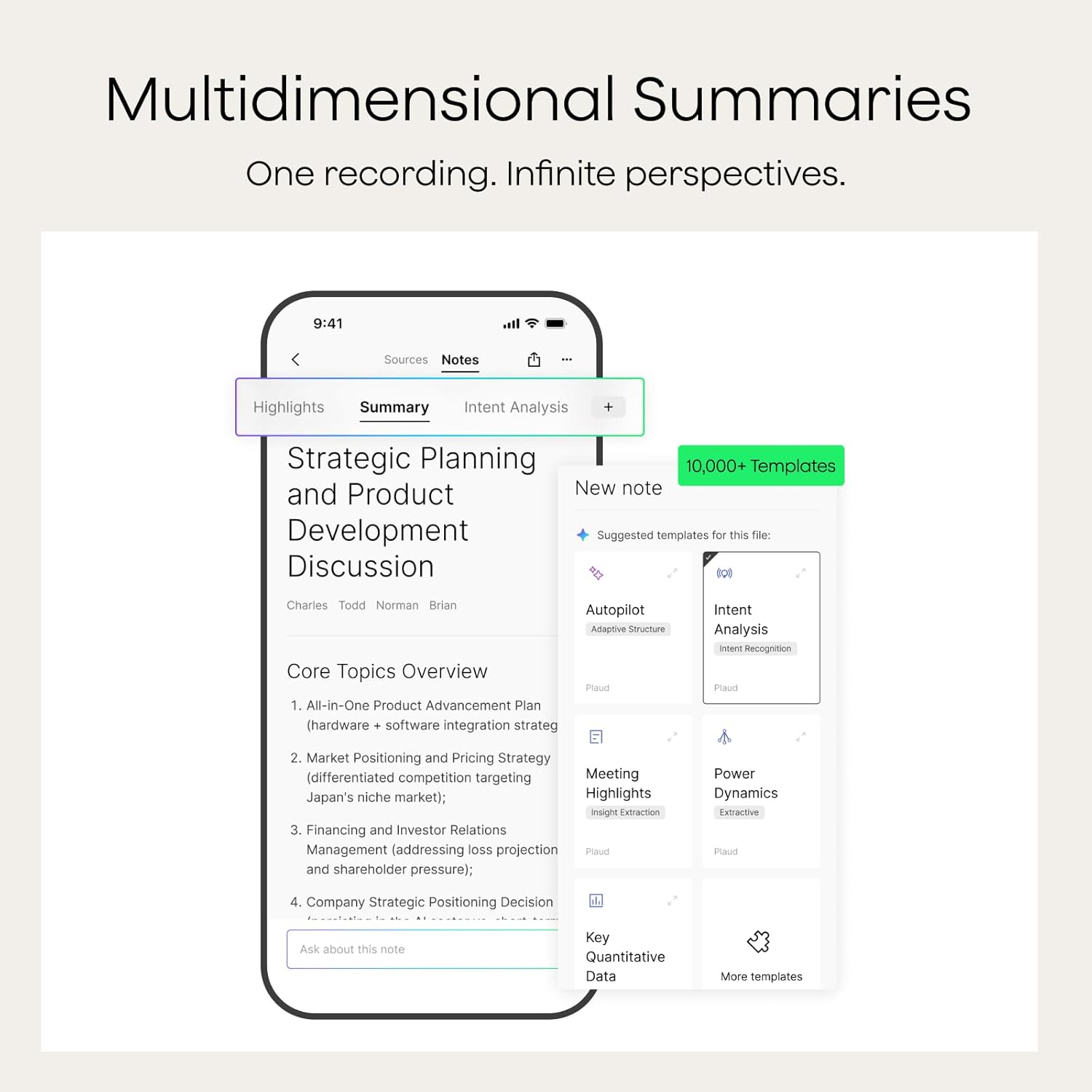 PLAUD Note Pin Starlight PLA-NB100-L PLAUD Note Pin Starlight PLA-NB100-L